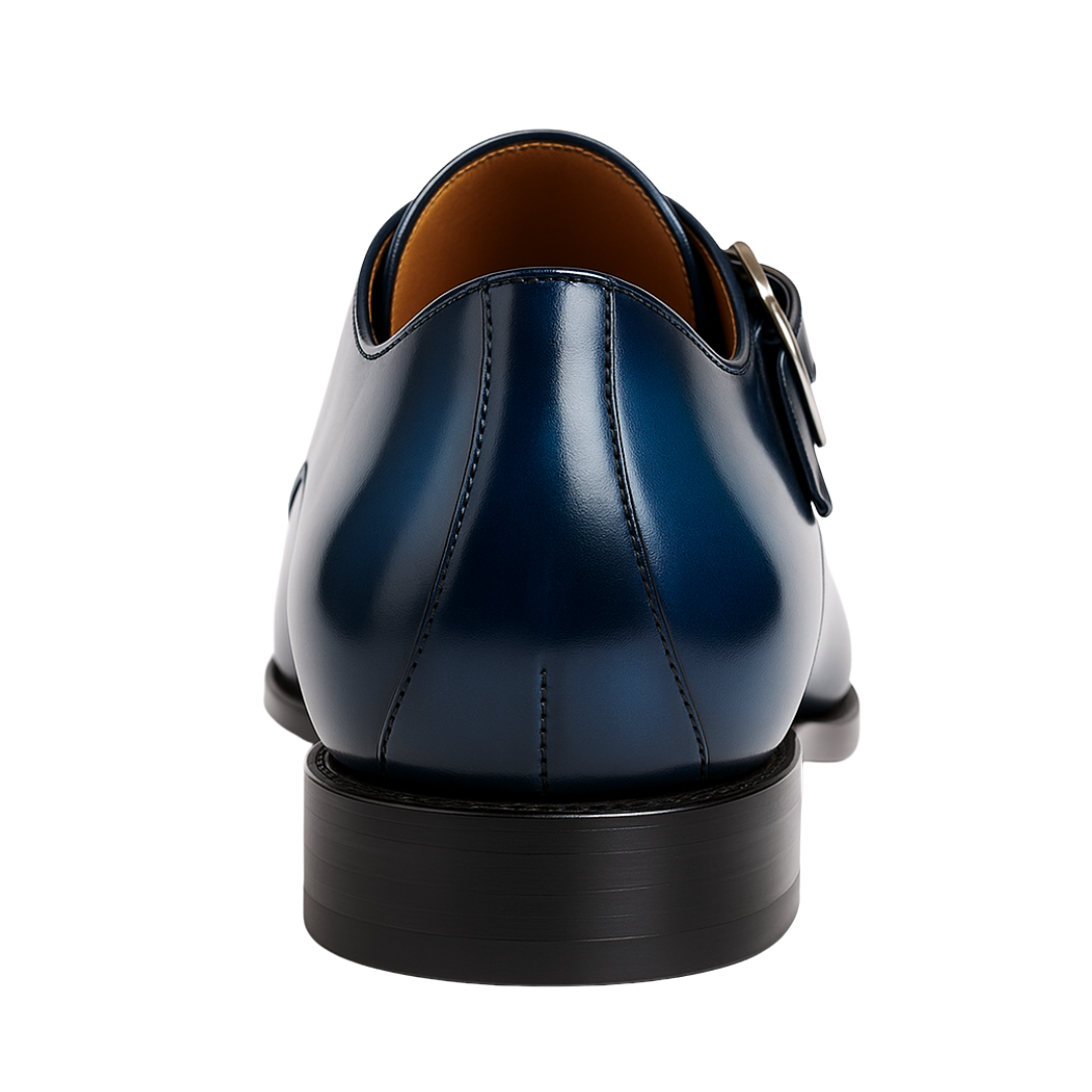 Livo 172 - Cuir verni Bleu