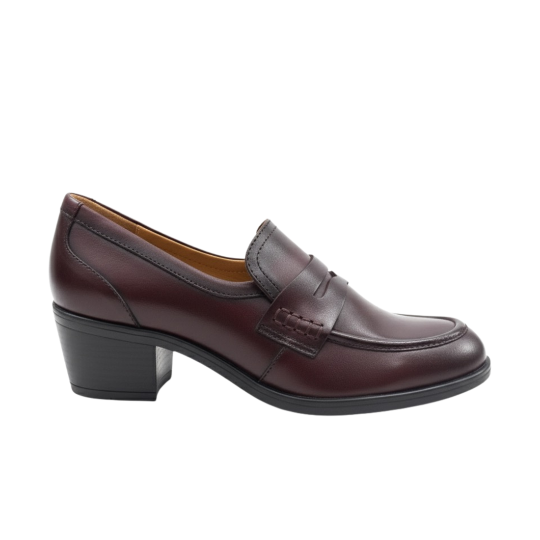 LUNA 02 - CUIR BORDEAUX