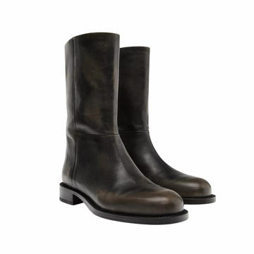 AMOUR 02 - CUIR MARRON BROSSÉ