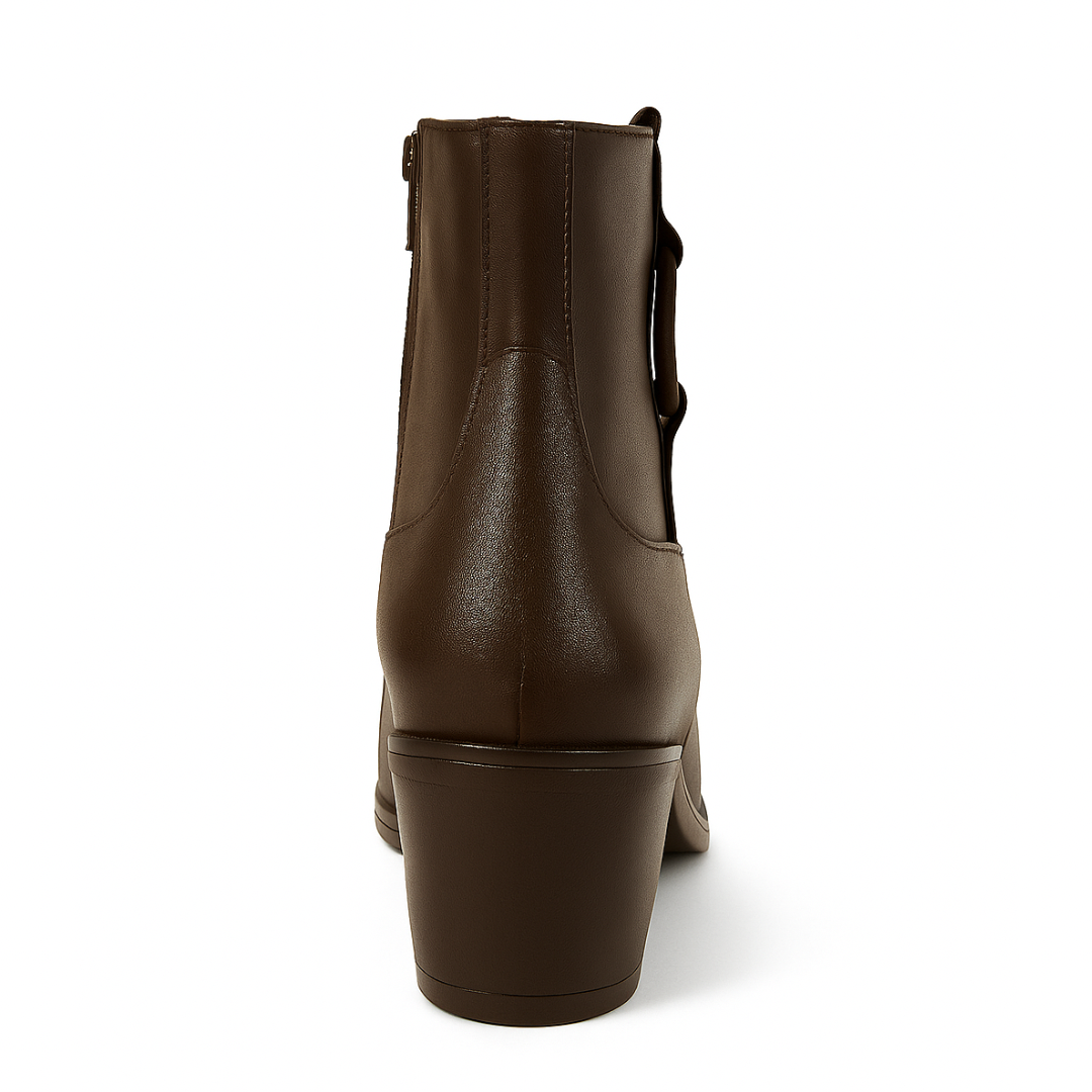 LUNA 01 - CUIR MARRON