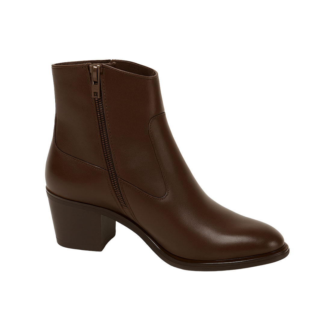 LUNA 01 - CUIR MARRON