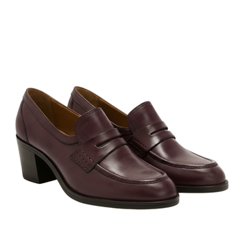 LUNA 02 - CUIR BORDEAUX